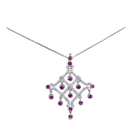 louis vuitton high jewelry diamond and pink sapphire necklace|louis vuitton high jewelry 2024.